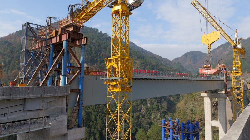G76厦蓉高速猴子河特大桥主体结构恢复